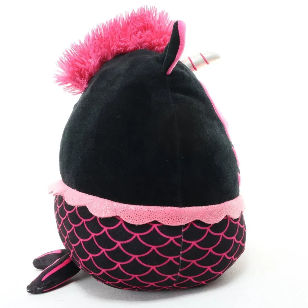 Squishmallows Kellytoy Plush Geli Halloween Skeleton Unicorn Mermaid 12 inch - Picture 5 of 8